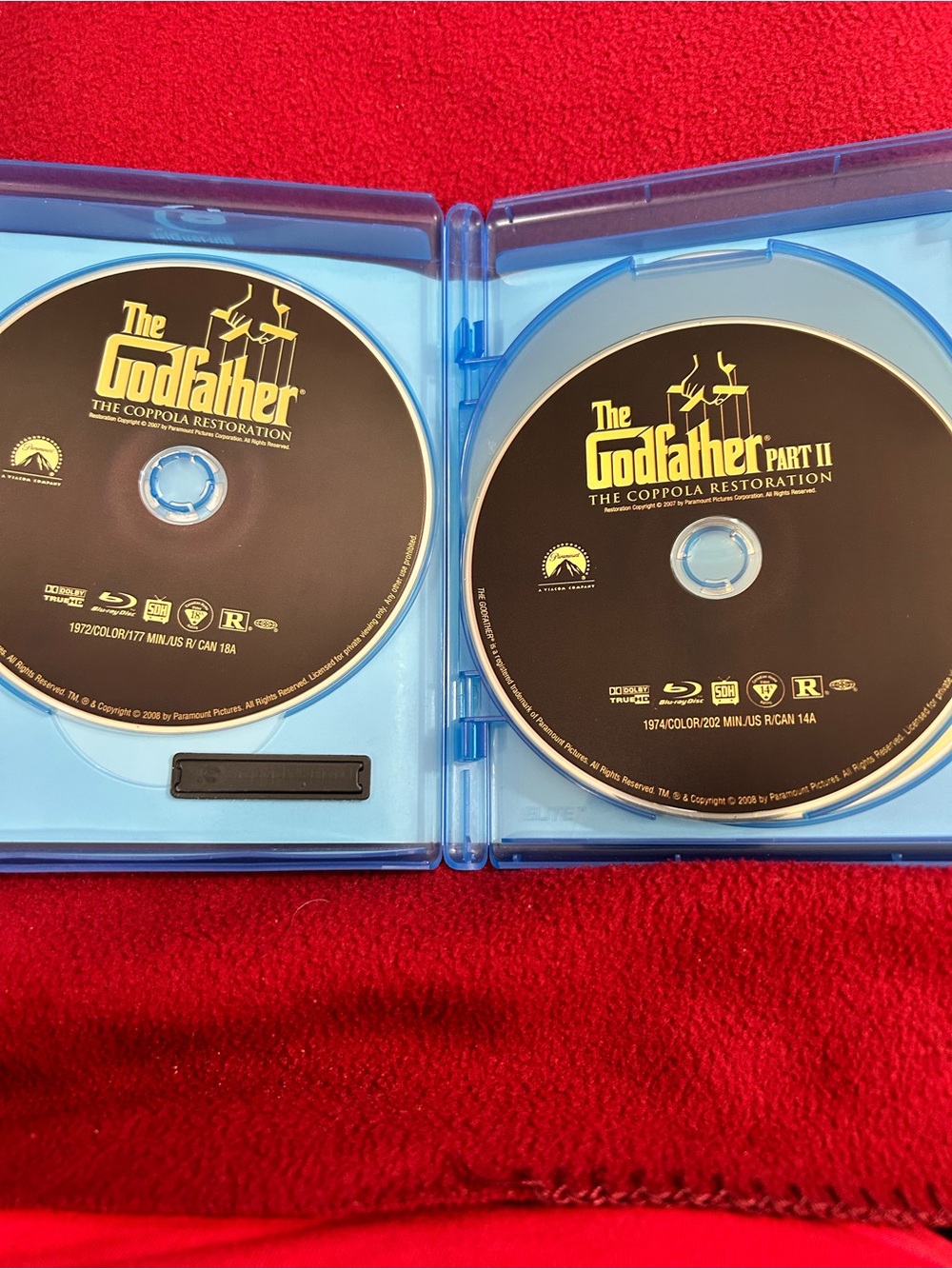 The Godfather: The Coppola Restoration Blu-ray Collection - Black & Red - Picture 2 of 3